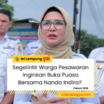 Segelintir Warga Pesawaran Inginkan Buka Puasa Bersama Nanda Indira?