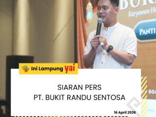 SIARAN PERS PT. BUKIT RANDU SENTOSA