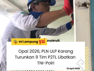 Opal 2026, PLN ULP Karang Turunkan 9 Tim P2TL Libatkan TNI-Polri
