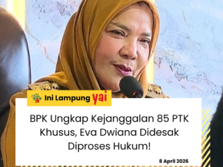 BPK Ungkap Kejanggalan 85 PTK Khusus, Eva Dwiana Didesak Diproses Hukum!