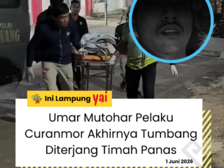 Umar Mutohar Pelaku Curanmor Akhirnya Tumbang Diterjang Timah Panas