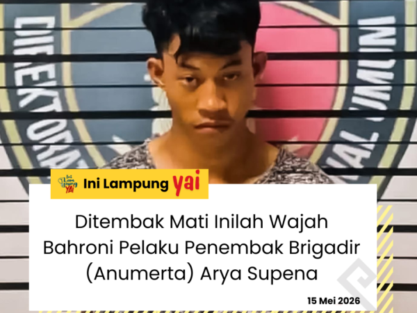 Ditembak Mati, Inilah Wajah Bahroni Pelaku Penembak Brigadir (Anumerta) Arya Supena