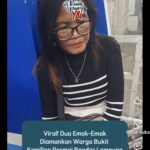 Viral! Dua Emak-EmakDiamankan Warga Bukit Kemiling Permai Bandar Lampung
