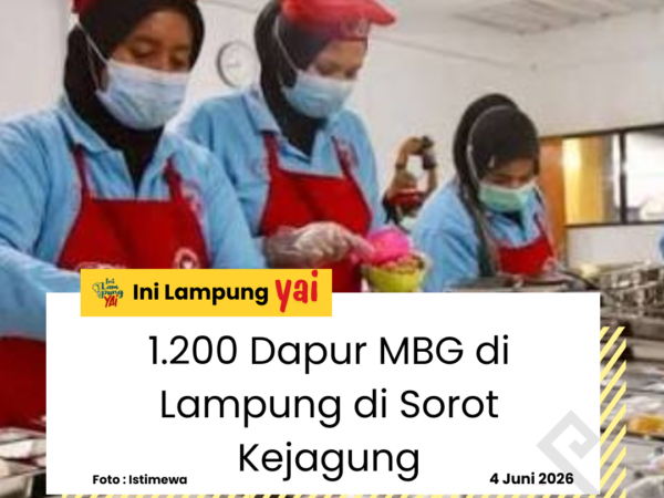 1.200 Dapur MBG di Lampung di Sorot Kejagung