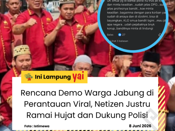 Rencana Demo Warga Jabung di Perantauan Viral, Netizen Justru Ramai Hujat dan Dukung Polisi